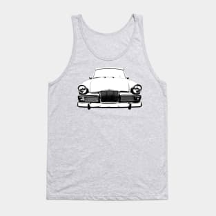 Sunbeam Rapier 1960s British classic car monoblock black and white Tank Top